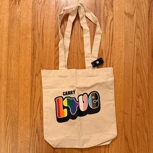 NEW Woolworths Carry Love Pride Canvas Tote Bag Africa Logo